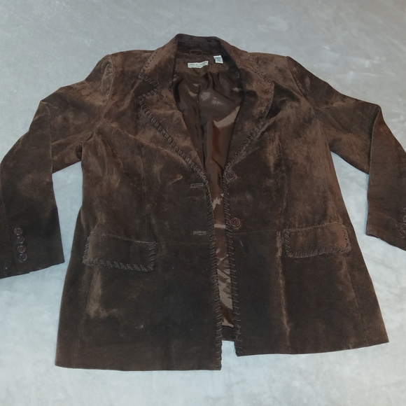 Lord & Taylor Jackets & Blazers - Brown Velvet Blazer